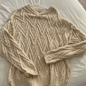 free people knit sweater